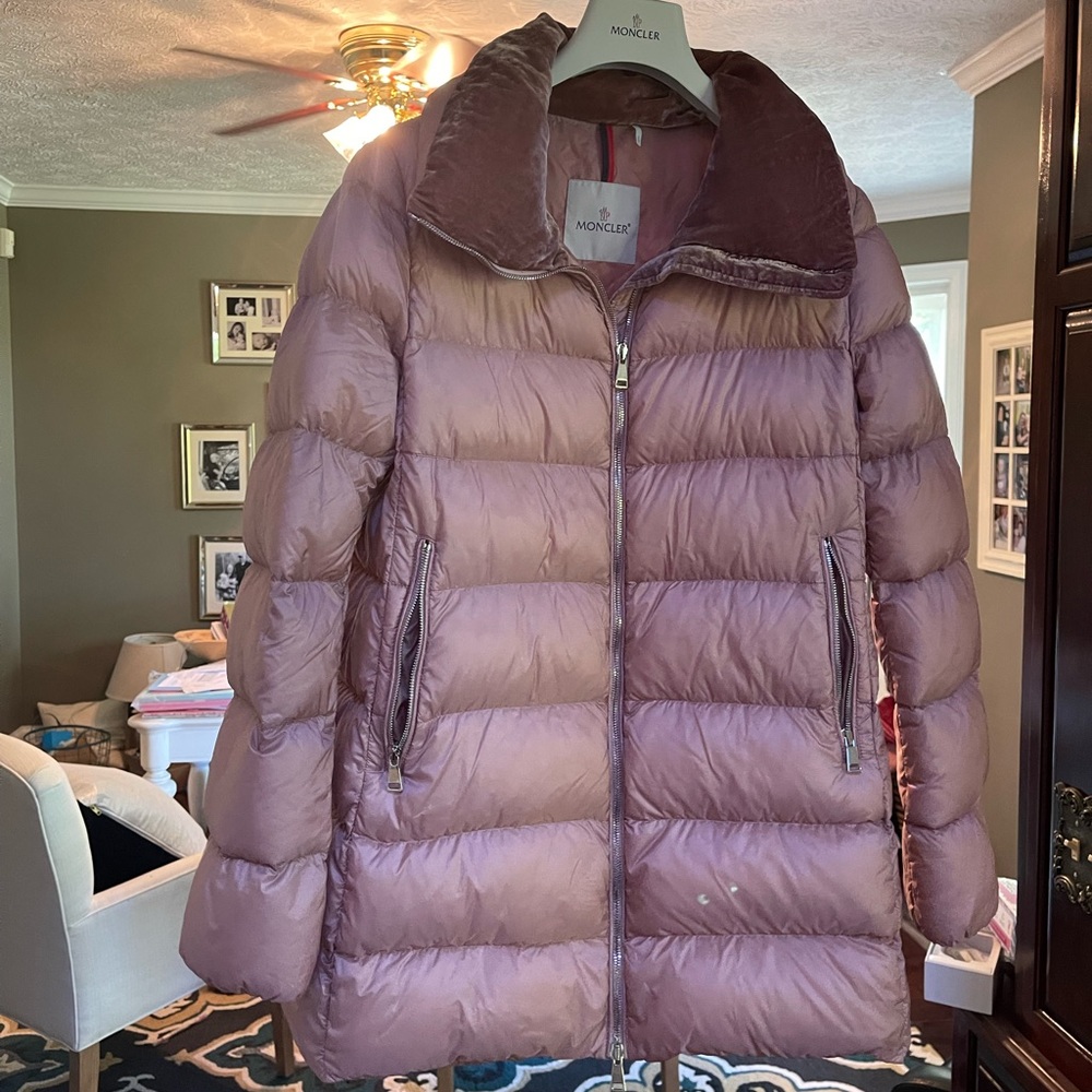 Moncler Torcol pink puffer jacket size 3